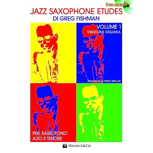 Offerta a tempo: Jazz saxophone etudes. Con 2 CD Audio (Vol. 1) - 5% da 24.90 € a 23.65 €