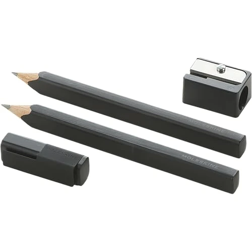 Tijdelijke aanbieding: MOLESKINE 2 potloden + dop + slijper van 19.50 € naar 14.26 € (27% korting)
