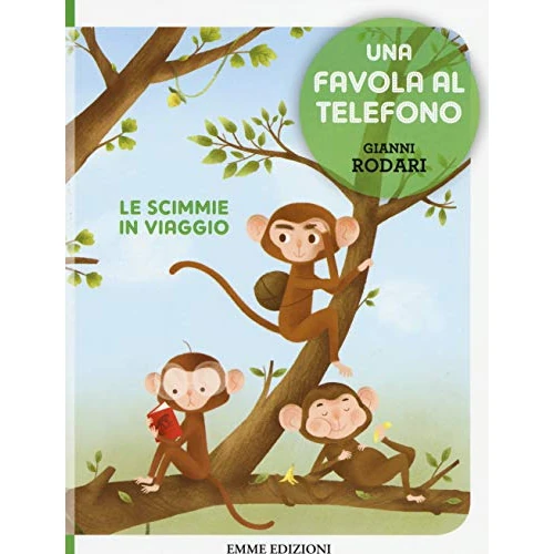Offerta a tempo: Le scimmie in viaggio. Una favola al telefono. Ediz. illustrata - 60% da 4.90 € a 1.96 €