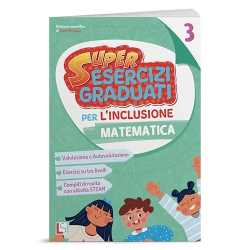 Offerta a tempo: Super esercizi graduati per l'inclusione - MATEMATICA 3 - 0.00% da 4.50 € a 4.50 €