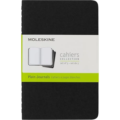 Zeitlich begrenztes Angebot: Moleskine Buch Taschenformat, weiche schwarze Kartonabdeckung, 9 x 14 cm - Set aus 3 von 9.90 € auf 8.39 € (15% Rabatt)