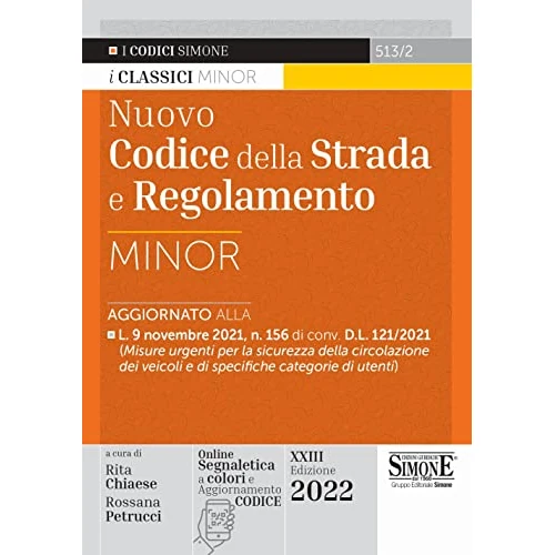 Nuovo codice della strada e regolamento. Ediz. minor. Con aggiornamento online. Con espansione online