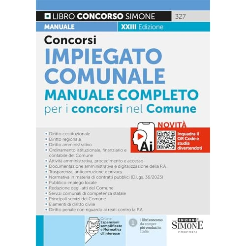 Concorsi Impiegato Comunale - Manuale completo per i concorsi nel Comune