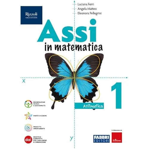 Offerta a tempo: Assi in matematica. Aritmetica, Geometria. Con Quaderno per gli esercizi. Per la Scuola media. Con e-book. Con espansione online (Vol. 1) - 15% da 27.50 € a 23.38 €