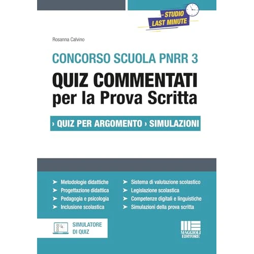 Concorso Scuola PNRR3 - Quiz commentati per la prova scritta