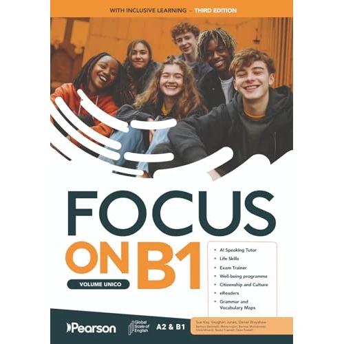 Offerta a tempo: Focus on B1 with Inclusive Learning. Per le Scuole superiori. Con e-book. Con espansione online - 15% da 32.00 € a 27.20 €