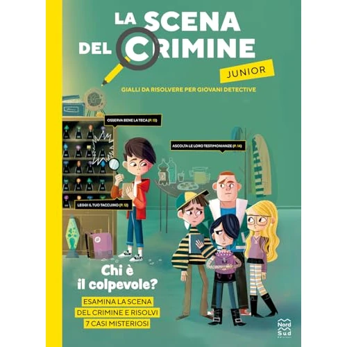 Oferta limitada: La scena del crimine junior. Gialli da risolvere per giovani detective. Ediz. illustrata (Libri attività) de 14.90 € a 14.90 € (ahorro 0.00%)