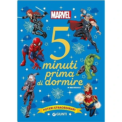 Offre limitée : Poteri straordinari. Marvel. 5 minuti prima di dormire. In maiuscolo. Ediz. a colori de 12.00 EUR à 12.00 EUR (remise 0%)