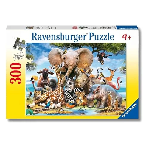 Zeitlich begrenztes Angebot: Ravensburger 13075 - Afrikanische Freunde - 300 Teile Puzzle von 16.59 € auf 16.59 € (0.00% Rabatt)