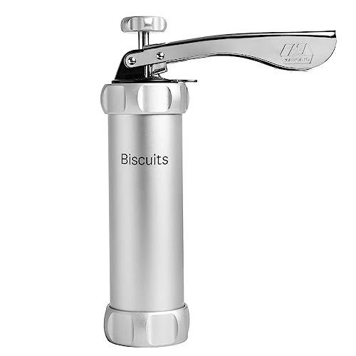 Marcato Biscuits Cookie Press Classic Silver, BI-CLS-ARG