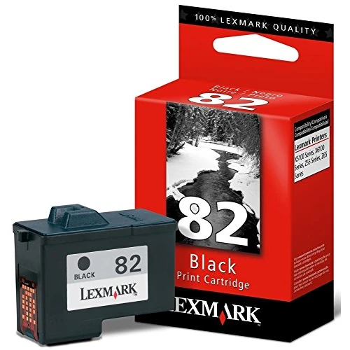 Zeitlich begrenztes Angebot: Lexmarke Patrone Nr.82 (Standardkapazität) Tinte 600 Seiten Z55/Z65/X5150/X5190Pro/X6150/X6170, schwarz von 11.49 € auf 11.49 € (0.00% Rabatt)