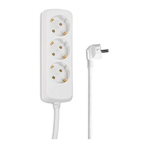 Offerta a tempo: HAMA Presa Multipla a 3 Vie Schuko, Bianco - 49% da 7.99 € a 4.06 €