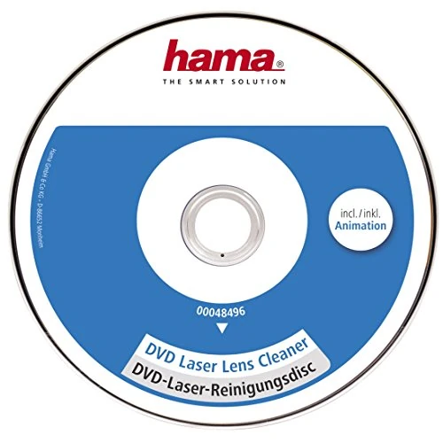 Oferta limitowana: Hama Płyta czyszcząca DVD (do usuwania brudu z napędów DVD) laserowe czyszczenie DVD z 29.80 zł na 29.80 zł (oszczędź 0.00%)