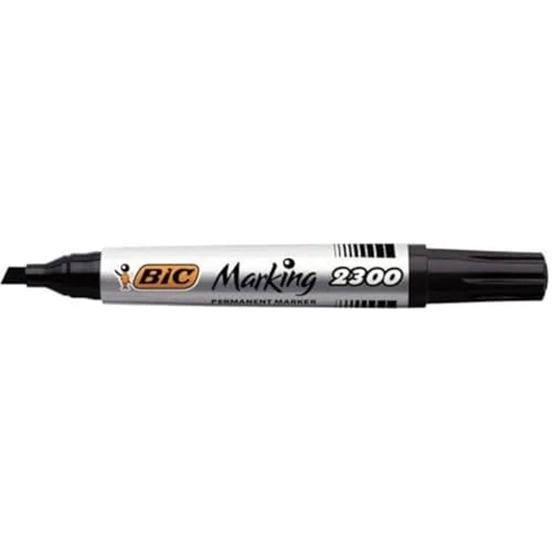 Offerta a tempo: Bic 2300 - Pennarello Indelebile, Colore Nero, 1 pezzo - 20% da 3.32 € a 2.66 €