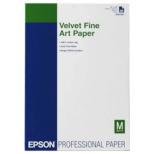 Epson Velvet Fine Art Paper Papier