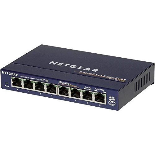 Limited-time offer: NETGEAR ProSafe GS108 Ethernet Switch from $49.97 to $49.97 (save 0.00%)