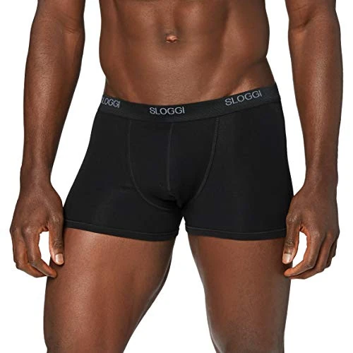 Offre limitee: Sloggi Basic - Boxer - Homme - Noir - M (EUR: 5) de 15.95 EUR a 10.77 EUR (economie 32%)