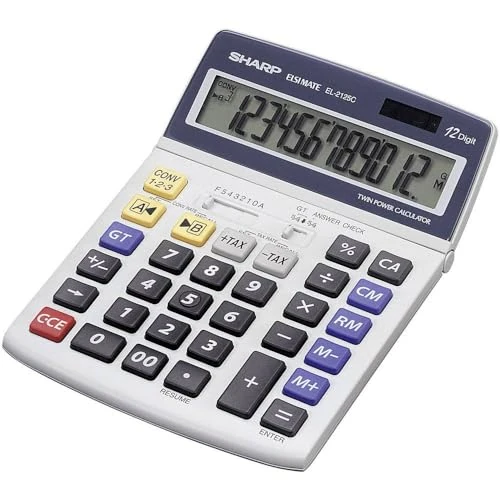 Offre limitée : Sharp EL 2125 VA Calculatrice de poche (Import Allemagne) de 35.70 € à 35.70 € (0.00% de remise)