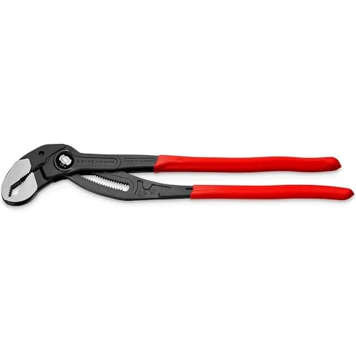 Limited offer: KNIPEX Cobra XL Water Pump Pliers, 400 mm, Nuts to 95 mm, Pipes to 90 mm, Self-Locking, Fine Adjustment by Button Push, Pipe Wrench, 87 01 400 from 67.45 EUR to 53.96 EUR (save 20%)