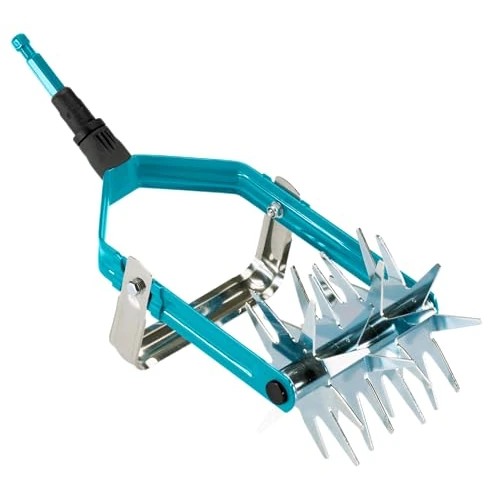 Oferta limitowana: Gardena combisystem spulchniacz gwiazdkowy z nożem odchwaszczającym: spulchniacz ogrodowy, szerokość robocza 14 cm, z wysokiej jakości stali, powłoka z duroplastu, ocynkowane koła gwiazdkowe (3195-20) z 239.00 zł na 239.00 zł (oszczędź 