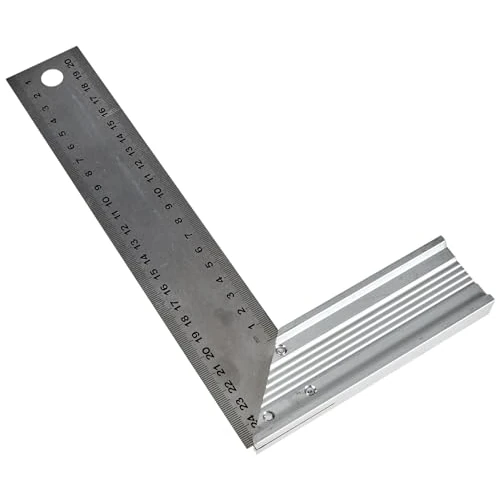 Oferta limitowana: Stanley Kątownik stolarski (250 mm szerokości, 140 mm długości, żebrowany uchwyt aluminiowy, płyta ze stali nierdzewnej, kąt 45°) 1-45-685 z 42.40 zł na 42.40 zł (oszczędź 0.00%)