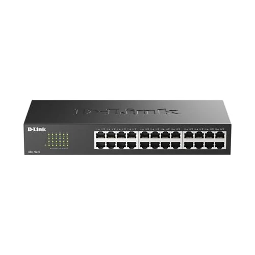 Offre limitée : D-Link DES-1024D Switch 24 Ports Ethernet 10/100mbps - Idéal Partage de Connexion et Mise en Réseau Small/Home Office de 60.00 € à 49.95 € (17% de remise)