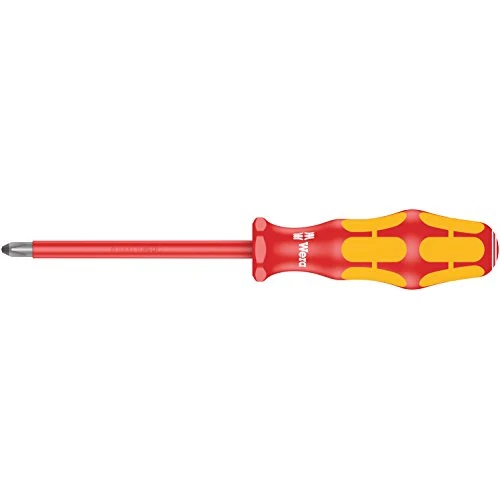 Limited offer: Wera 162 i PH Kraftform Plus Lasertip VDE Insulated Screwdriver, Phillips 2 x 100 mm, 05006154001 from 12.63 EUR to 9.60 EUR (save 24%)