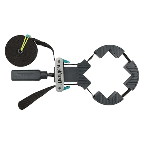 wolfcraft Framebandspanner I 3416000 I De ideale spanhulp bij het vastlijmen van schilderijlijsten, meubelstukken, stellingen en andere werkstukken