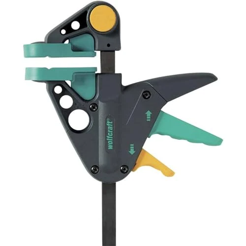 Zeitlich begrenztes Angebot: wolfcraft Einhandzwinge PRO, 300 mm Spannweite, 90 kg Spannkraft von 23.95 € auf 17.95 € (25% Rabatt)
