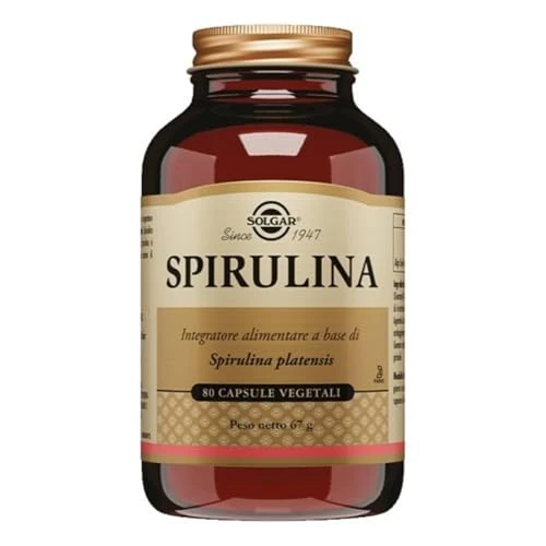 Offerta a tempo: Solgar Spirulina 80 Capsule Vegetali Alga Spirulina Ricostituente - 0.00% da 22.64 € a 22.64 €