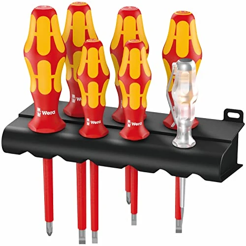 Limited offer: Wera 05006147001 Kraftform Plusserie 100 Rack 160I Screwdriver Set (7 Piece) from 63.83 EUR to 63.83 EUR (save 0%)