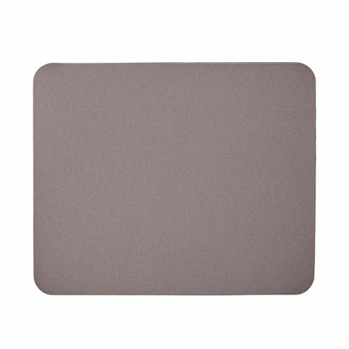 Offerta a tempo: Fellowes tappetino mouse in gomma con base antiscivolo, superficie in poliestere resistente, mouse pad realizzato al 50% con materiale riciclato, dimensioni 18,6 x 22,4 x 0,6 cm, colore grigio - 58% da 4.49 € a 1.87 €