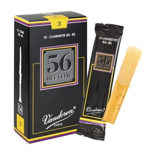 Vandoren Rue Lepic Bb Clarinet Reeds - Box of 10 - Strength 3