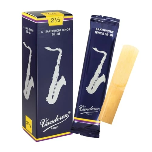 Zeitlich begrenztes Angebot: Vandoren SR2225 Box 5 Blätter Traditional 2.5 Sax Tenor von 23.50 € auf 23.50 € (0.00% Rabatt)