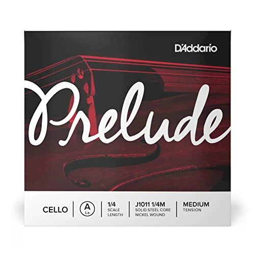 Begrenztes Angebot: D'Addario Prelude Einzelne A-Saite für Cello (1/4 Mensur, Spannung: medium) von 18.90 EUR auf 18.90 EUR (Rabatt 0%)