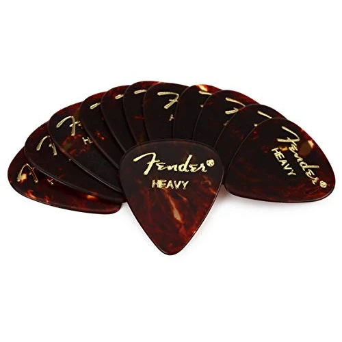 Offerta a tempo: Fender 198-0351-900 351 Shape Classic Picks - Guscio di tartaruga - Pesante - Confezione da 12 conteggi - 29% da 7.99 € a 5.64 €