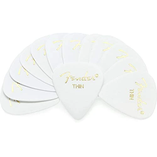 Fender Classic Celluloid 351 Thin white