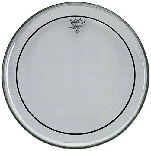 Offre limitée : Peau de batterie Remo Pinstripe Transparent de 13.80 € à 13.80 € (0.00% de remise)