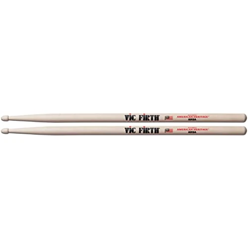 Vic FIrth - Baquetas de la serie American Heritage® AH5A - arce Americano - punta de madera en forma de lágrima
