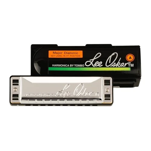 Offerta a tempo: Armonica Lee Oskar Major Diatonic A major per folk e blues, rock, country, jazz - diatonica a 10 fori - placchette delle ance in ottone - placchette di copertura in acciaio inox - 0.00% da 37.90 € a 37.90 €