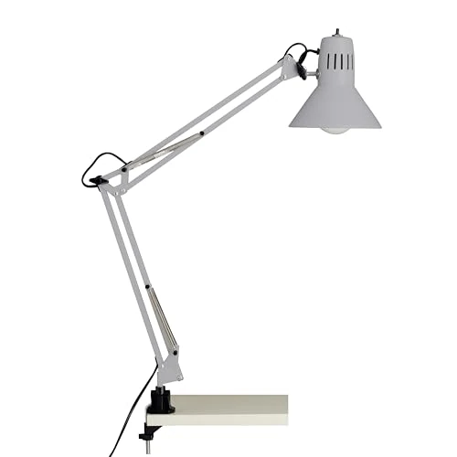 Offerta a tempo: Brilliant Hobby - Lampada da scrivania con morsetto, 10802/11, colore titanio - 0.00% da 22.70 € a 22.70 €