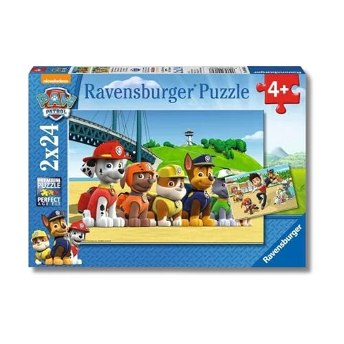 Ravensburger 9064 Paw Patrol Jigsaw Puzzles - 2 x 24 Pieces