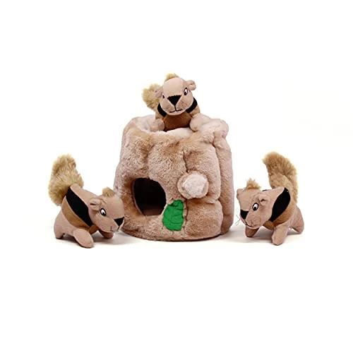 Offerta a tempo: Outward Hound Hide A Squirrel - gioco rompicapo per cani - peluche a forma di scoiattolo - medium - 25% da 19.99 € a 15.01 €