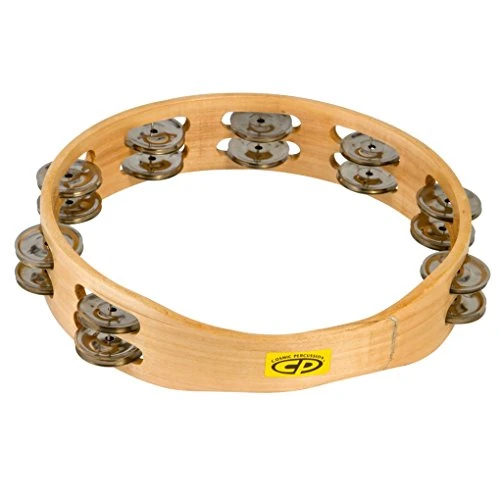 Offre limitée : Latin Percussion CP390 Tambourinee en bois 10'' sans peau Beige de 19.40 € à 19.40 € (0.00% de remise)