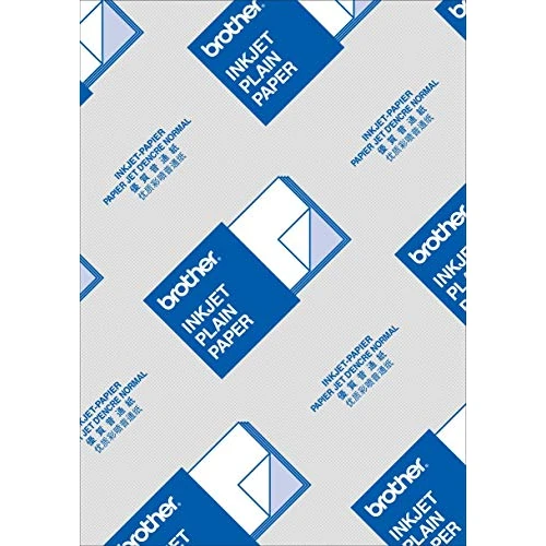 Limited offer: Brother BP60PA Inkjet Paper, A4, Plain, 250 Sheets, Brother Genuine Supplies, White, 297mm (W) x 210 mm (L) from 38.38 EUR to 38.38 EUR (save 0%)