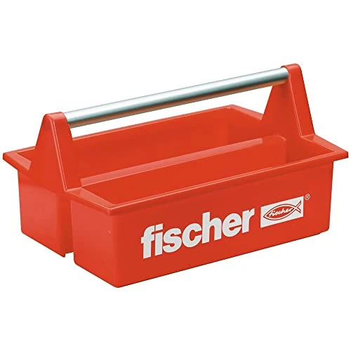 Offerta a tempo: Fischer Cassetta Attrezzi Aperta WZK, Porta Utensili, Maniglione in Metallo, Robusta, per Idraulici, Elettricisti, Installatori, 60524 - 53% da 18.99 € a 8.91 €