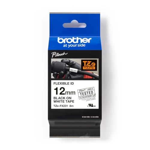 Tijdelijke aanbieding: BROTHER TZEFX231 tapecassette, 12 mm van 26.95 € naar 16.14 € (40.11% korting)
