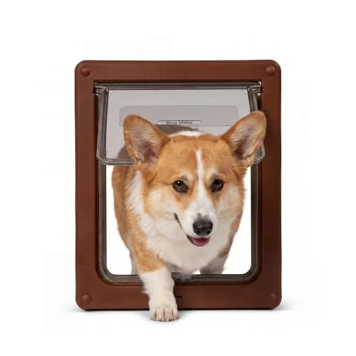 Offre limitée : Pet Mate 215B Porte verrouillable pour chien Marron Taille M de 41.99 € à 41.99 € (0.00% de remise)