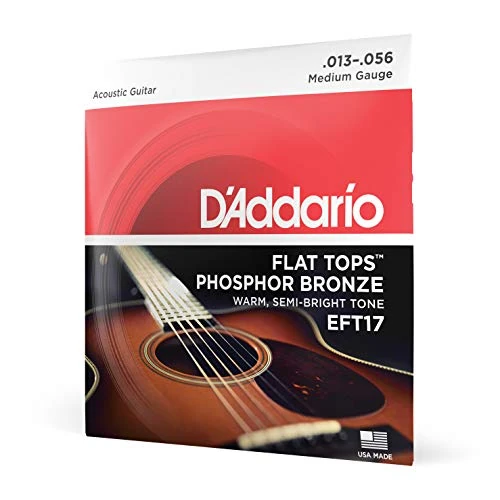 Offerta a tempo: D'Addario Corde Flat Tops Phosphor Bronze EFT17, 13-56 - 0.00% da 22.50 € a 22.50 €