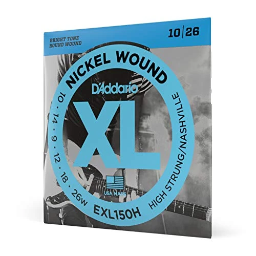Offerta a tempo: D'Addario XL Nickel EXL150H Corde Chitarra Elettrica Nashville 10-26 - 26% da 9.80 € a 7.21 €